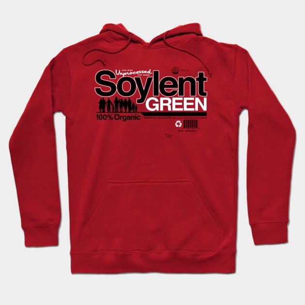 Unprocessed Soylent Green Hoodie by Captain_RibMan